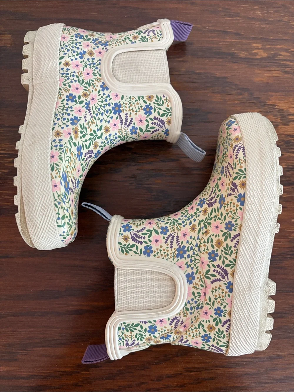 Zara floral rain